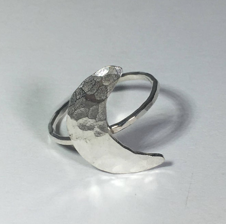 Crescent Moon Ring-1